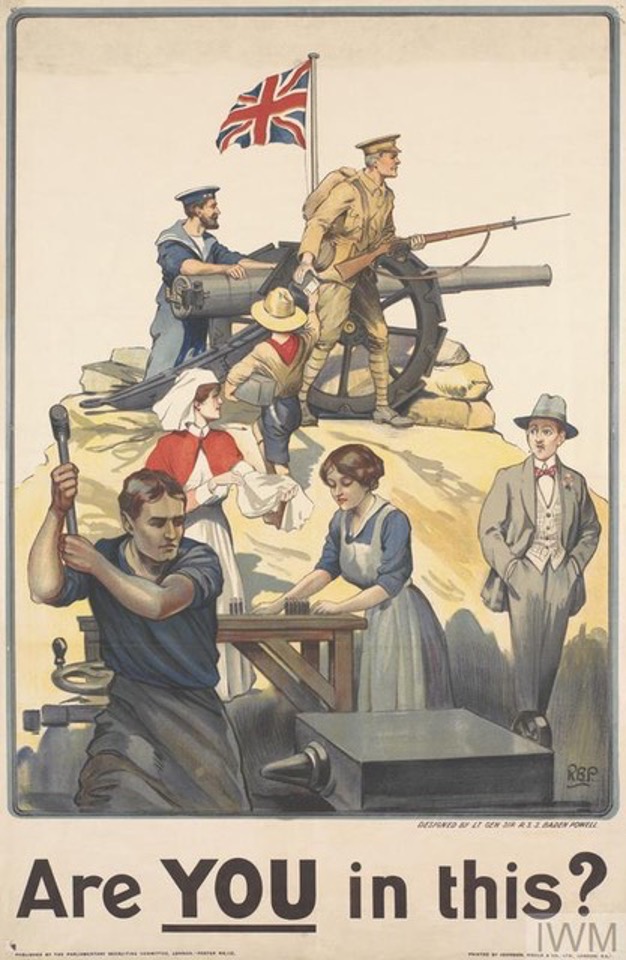 World War 1 Recruitment Poster