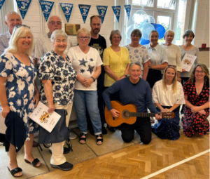 Volunteers bather at Making Connections Dementia Cafe Hoveton for the charity's 3rd birthday.