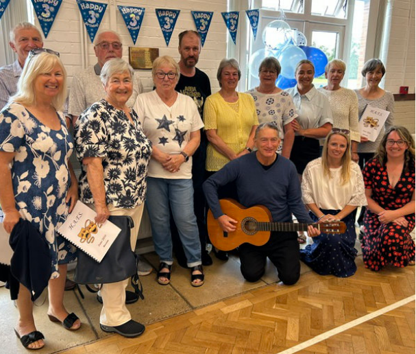 Volunteers bather at Making Connections Dementia Cafe Hoveton for the charity's 3rd birthday.